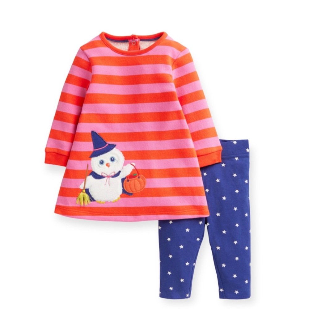 - NEW Baby Boden Halloween owl outfit